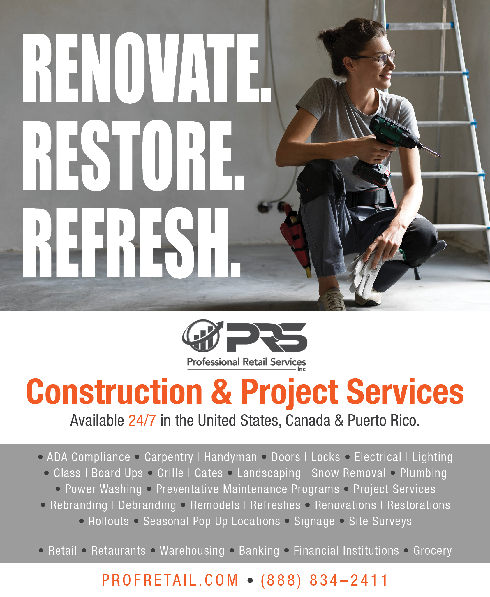 Renovate, refresh, restore post