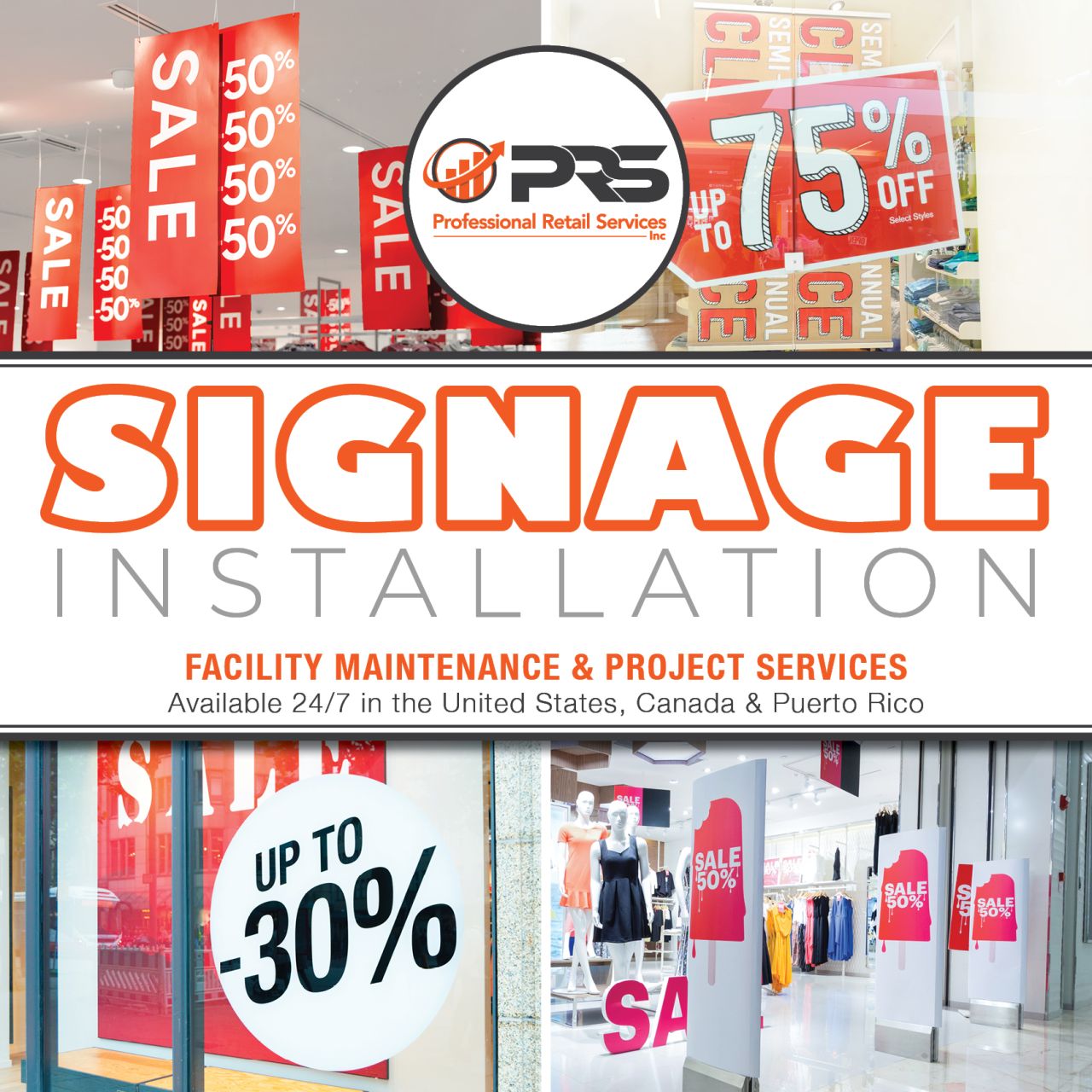 Signage installation post