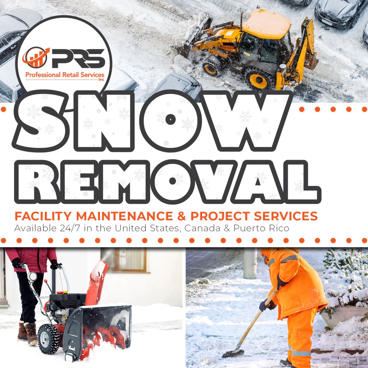 Snow removal post