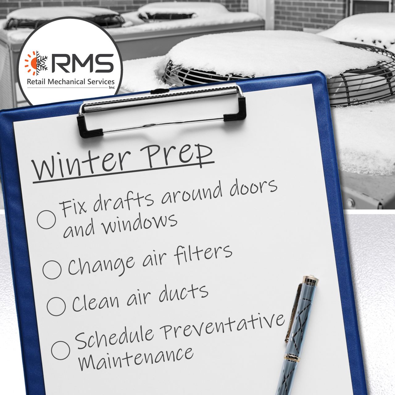 HVAC winter to do list post